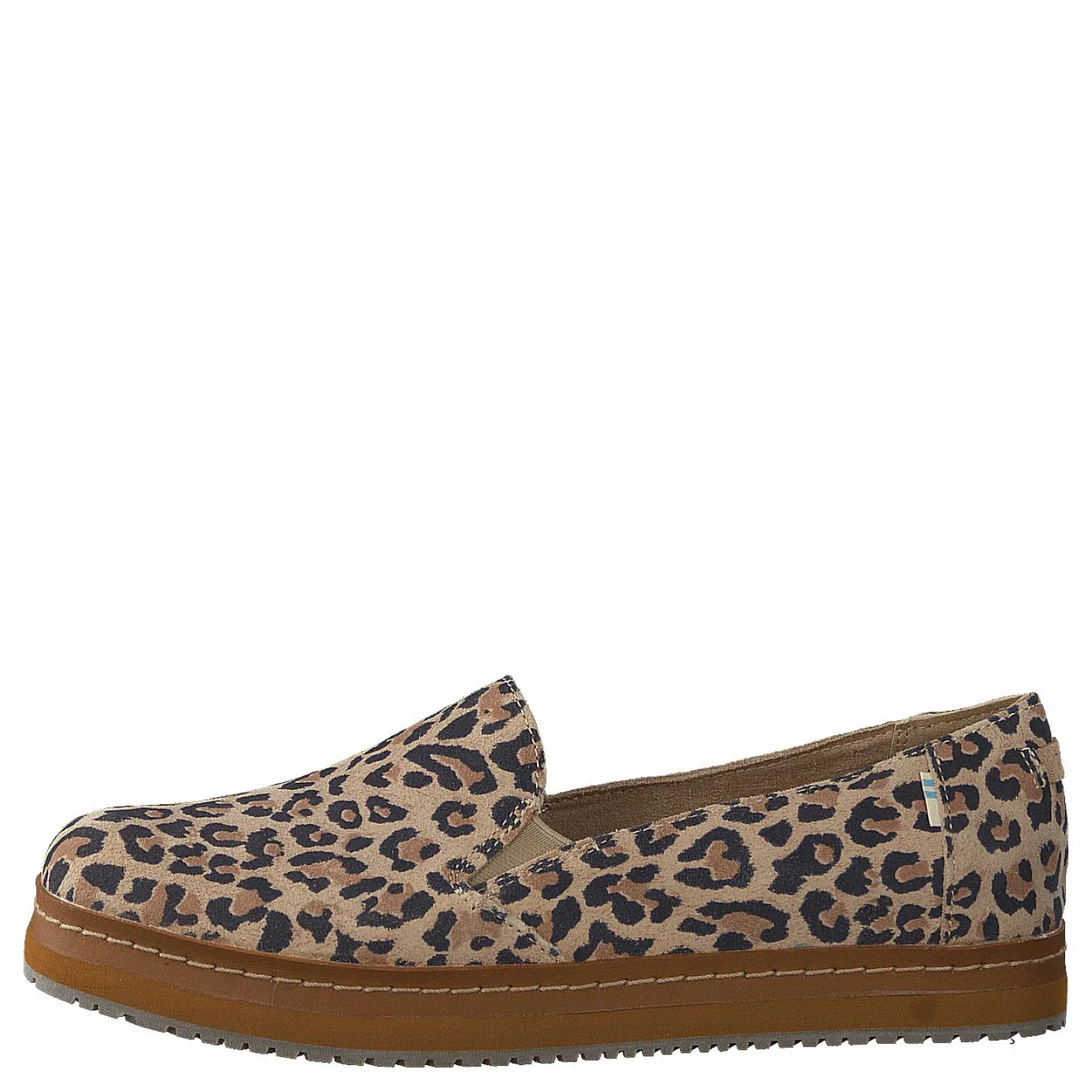 Palma Leather Wrap Desert Tan Leopard Print Suede