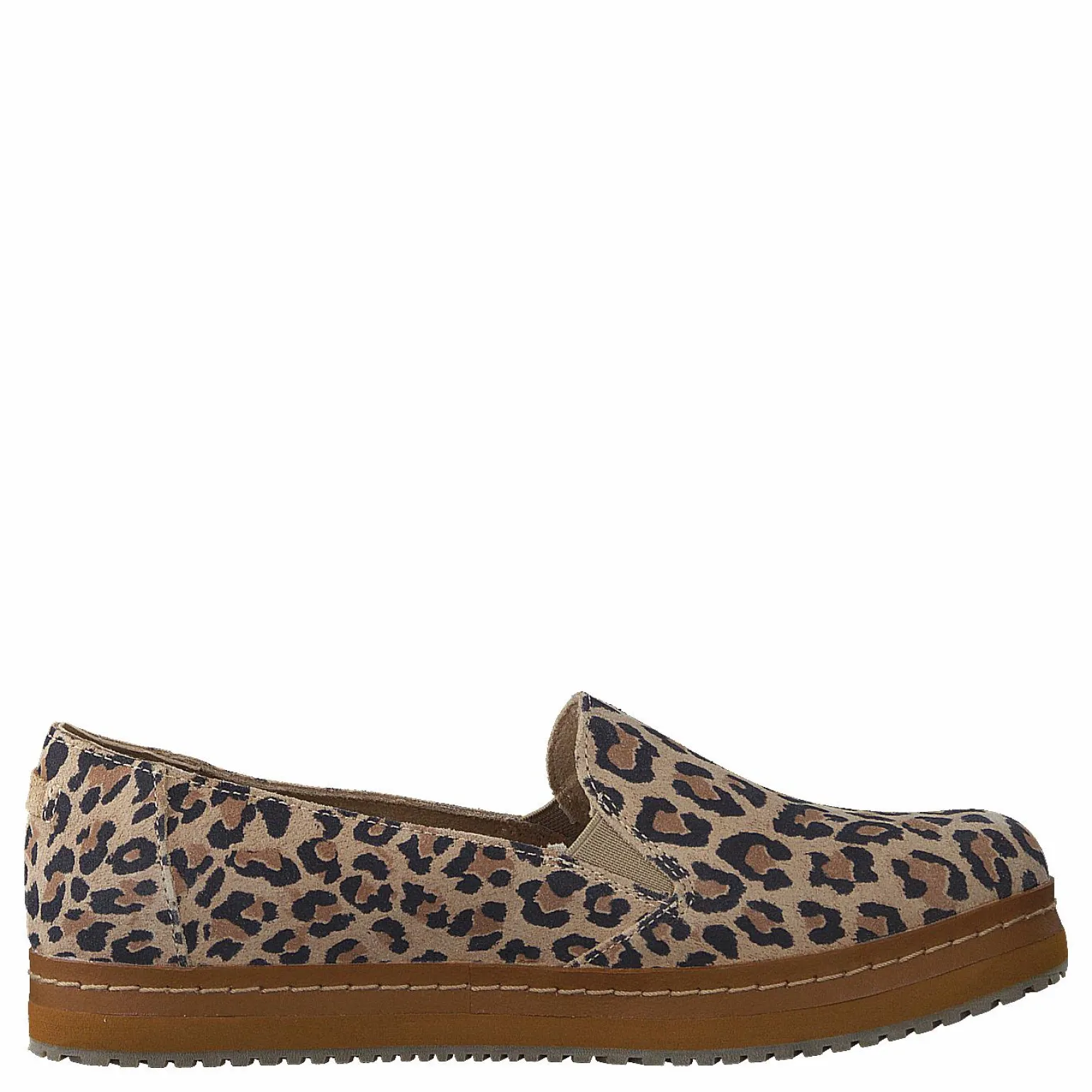 Palma Leather Wrap Desert Tan Leopard Print Suede