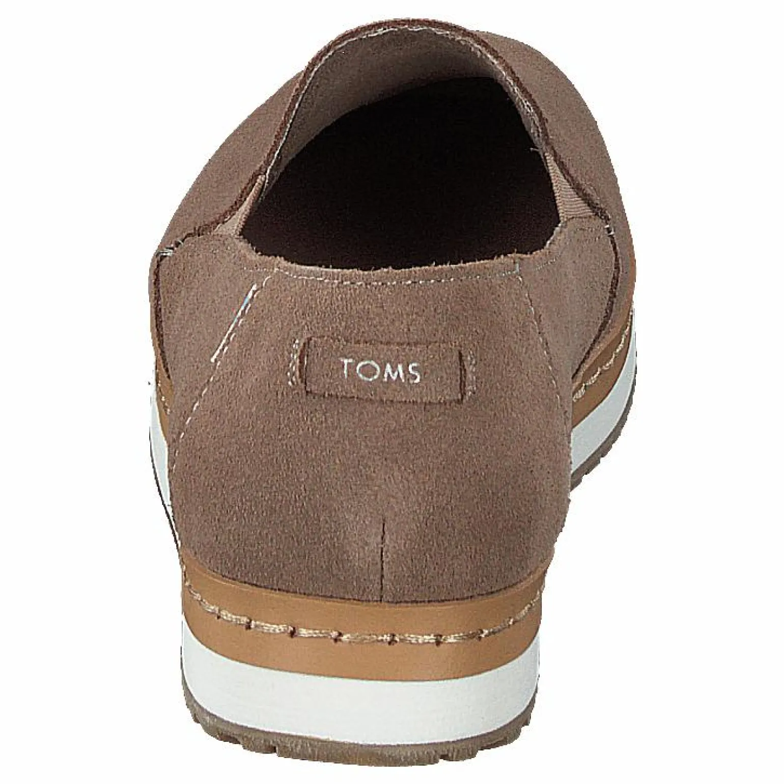 Palma Leather Wrap Taupe Grey Suede