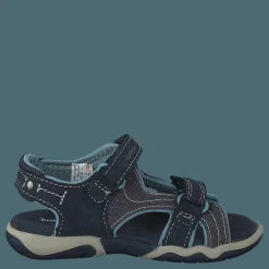 Park Hopper L/f 2-strap Sandal Black Iris