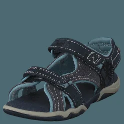 Park Hopper L/f 2-strap Sandal Black Iris