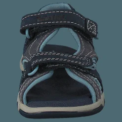 Park Hopper L/f 2-strap Sandal Black Iris
