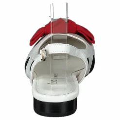 Penny White/black Dots