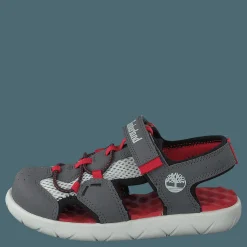 Perkins Row Fisherman Dark Grey/red