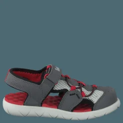 Perkins Row Fisherman Dark Grey/red