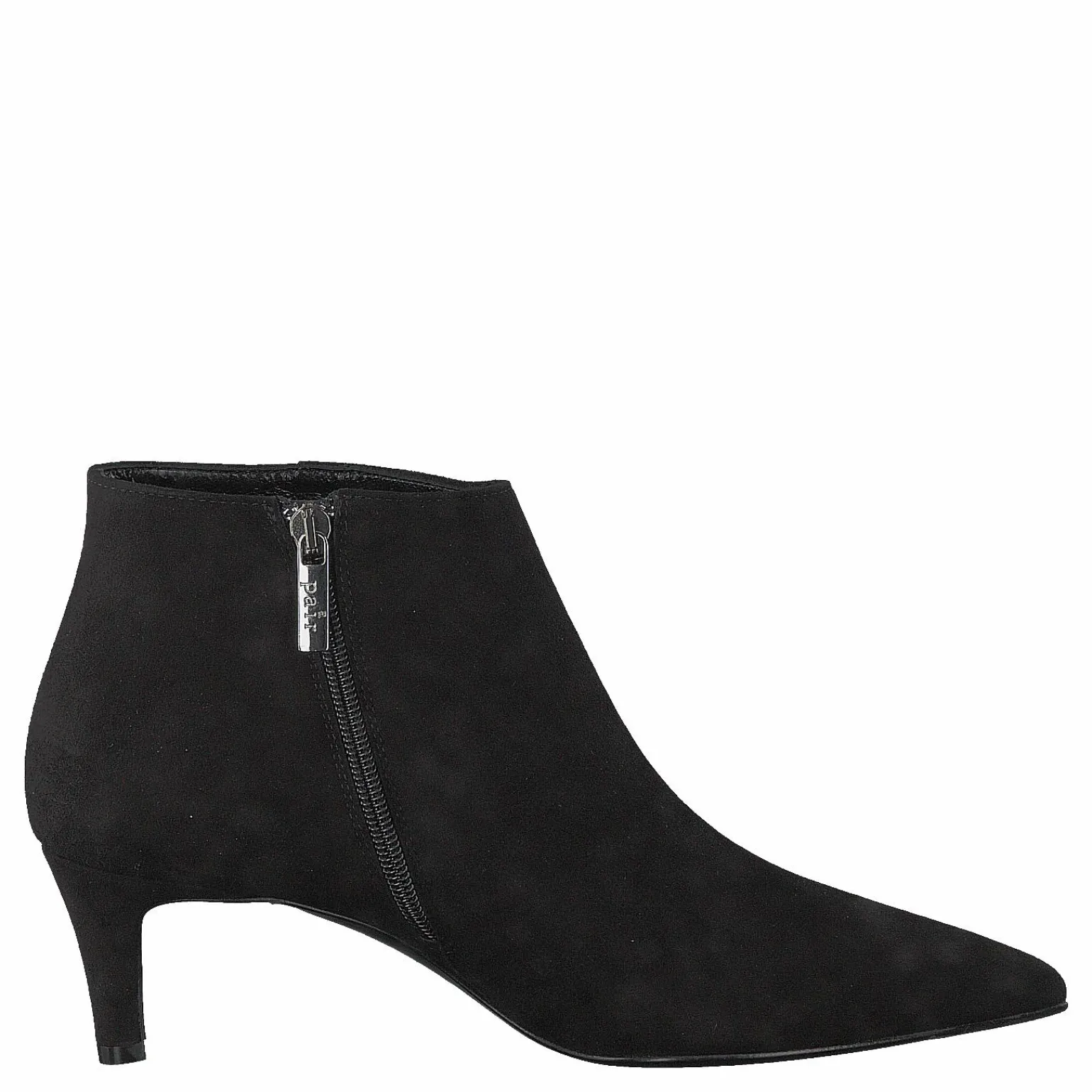 Pointed Low Fine Heel Amalfi Nero