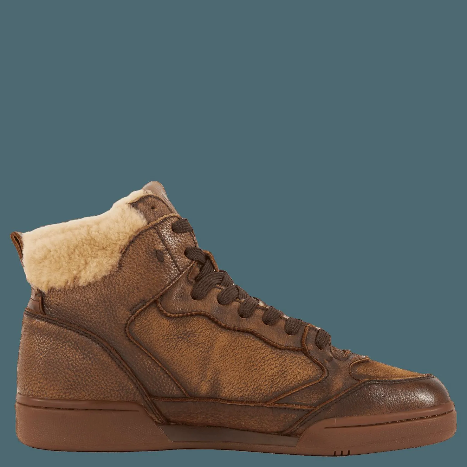 Polo Crt Hgh-sneakers-low Top Brown