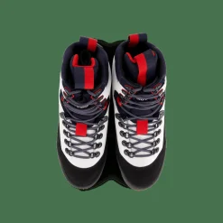Polo Sport Hiker Leather Boot White / Navy / Red