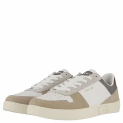 Polys Court 3 Sneaker White Beige