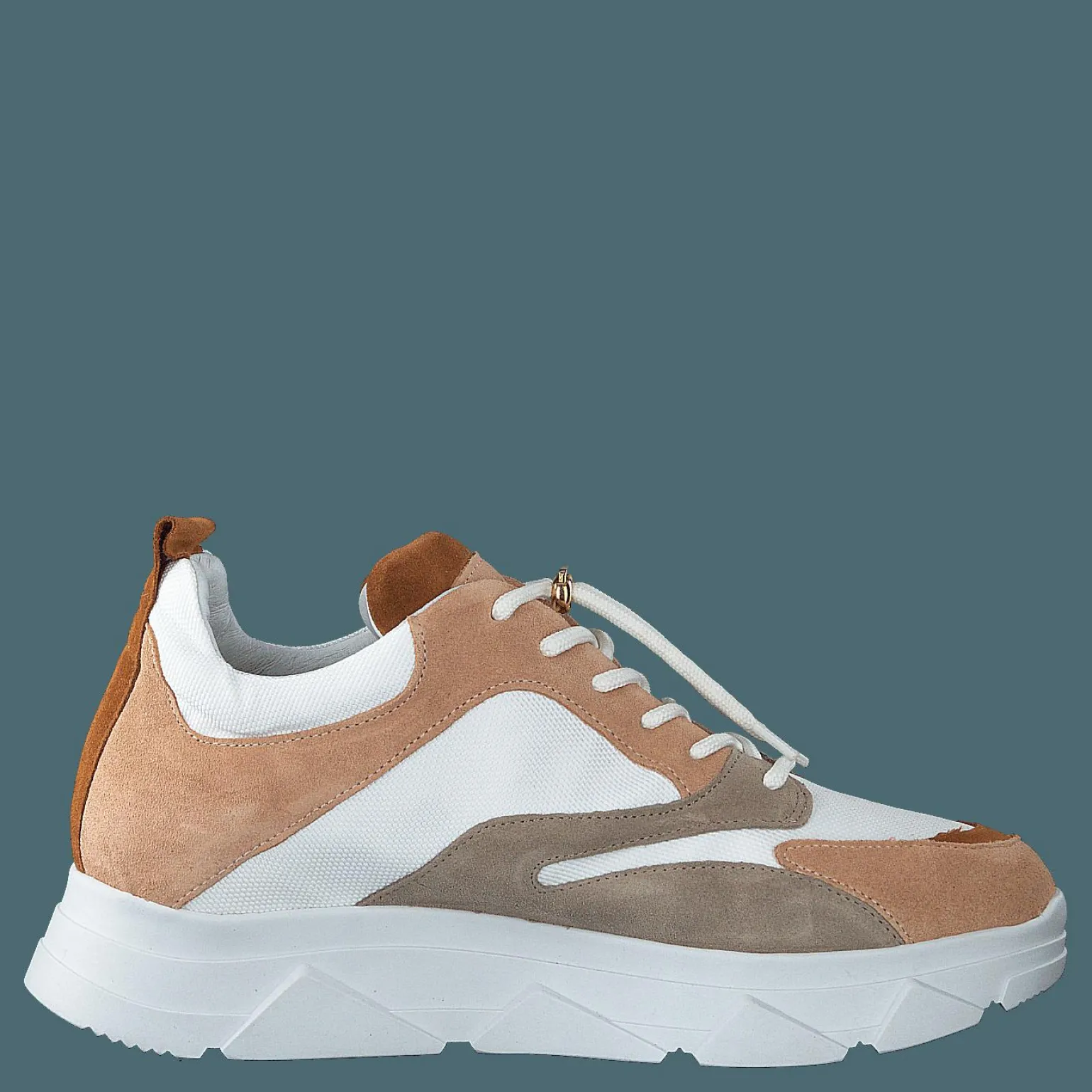 Portia Nude Combo Suede 443