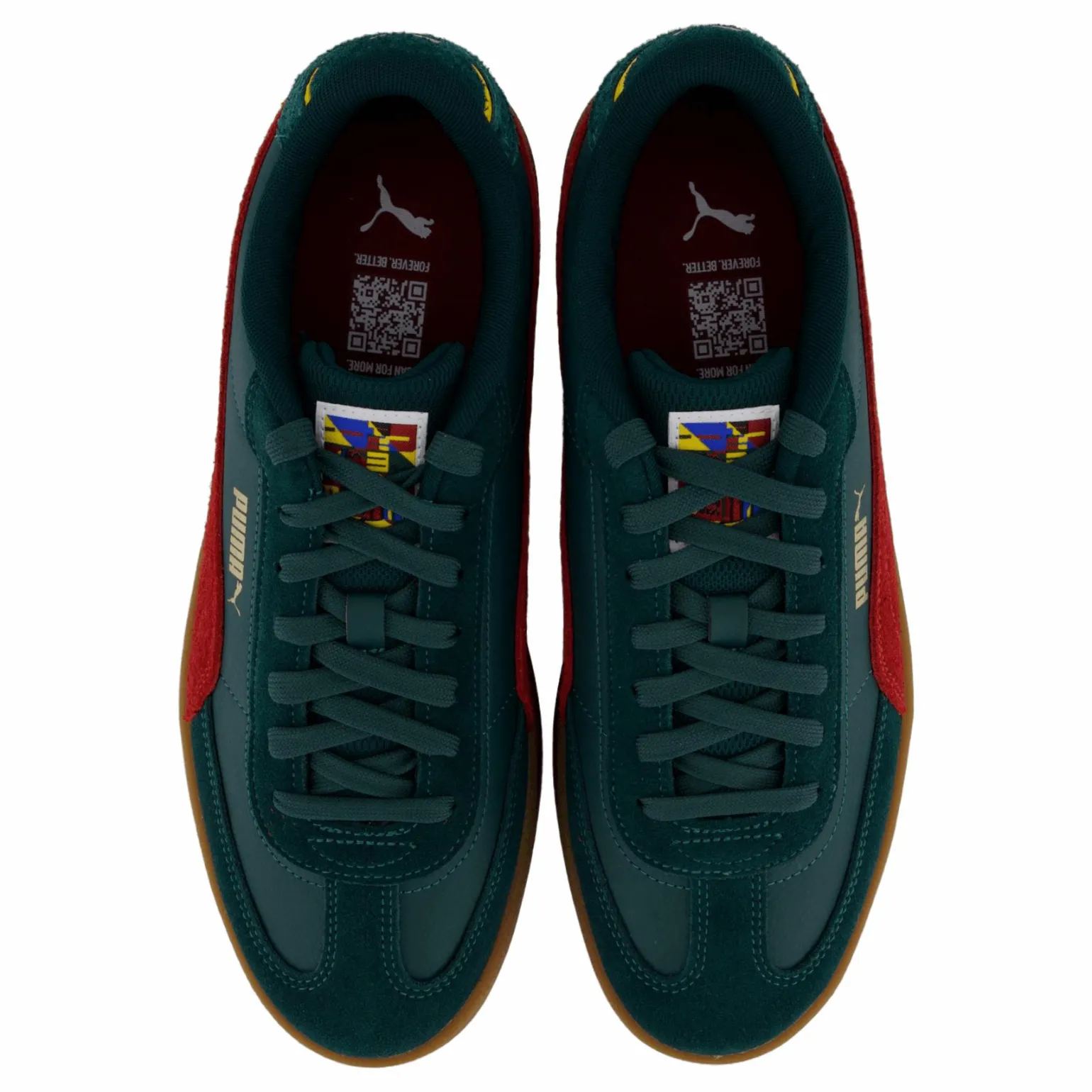 Puma Club Ii Era Year Of Sport Dark Myrtle-intense Red-gum
