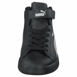 Puma Smash V2 Mid L Fur Ps Puma Black-whisper White