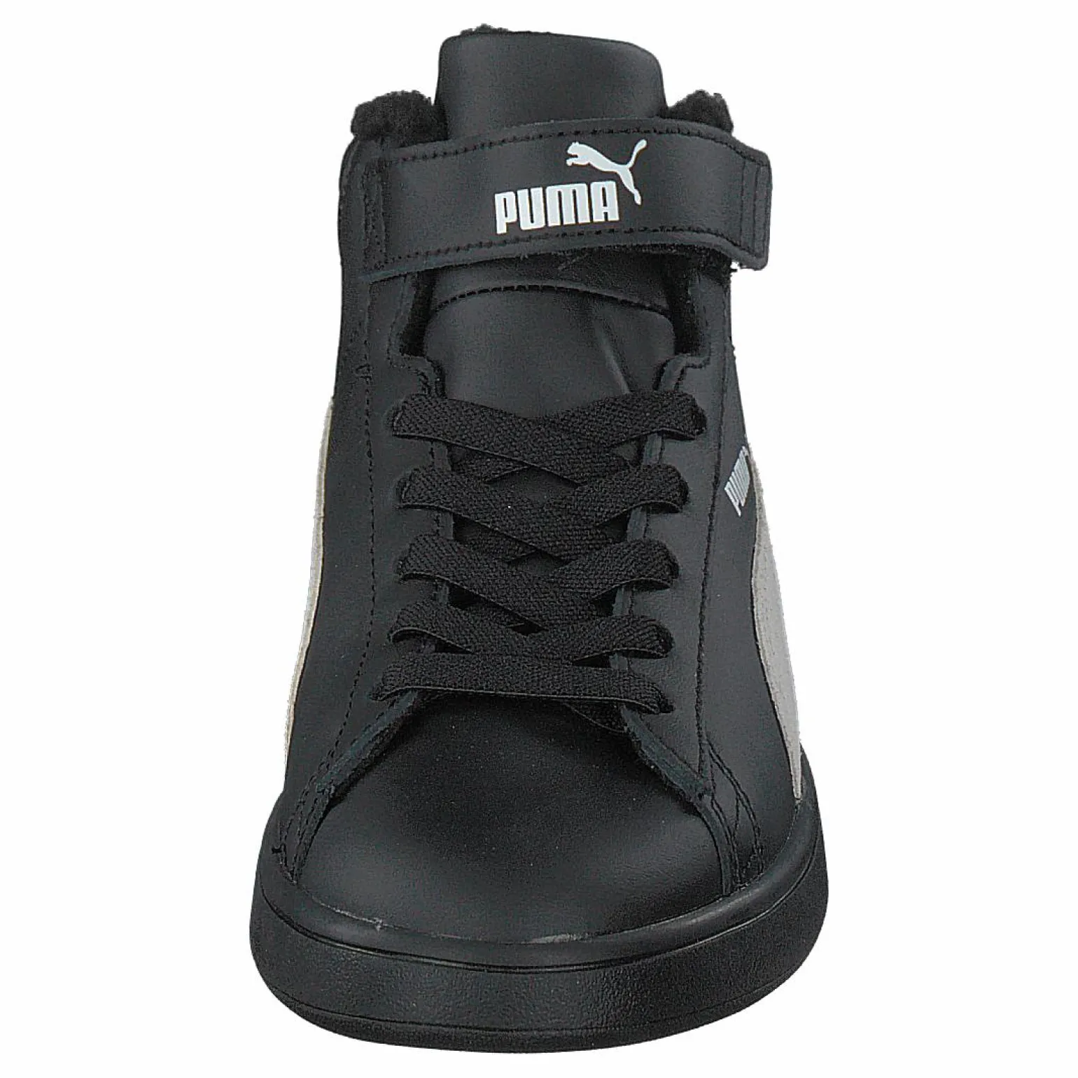 Puma Smash V2 Mid L Fur Ps Puma Black-whisper White