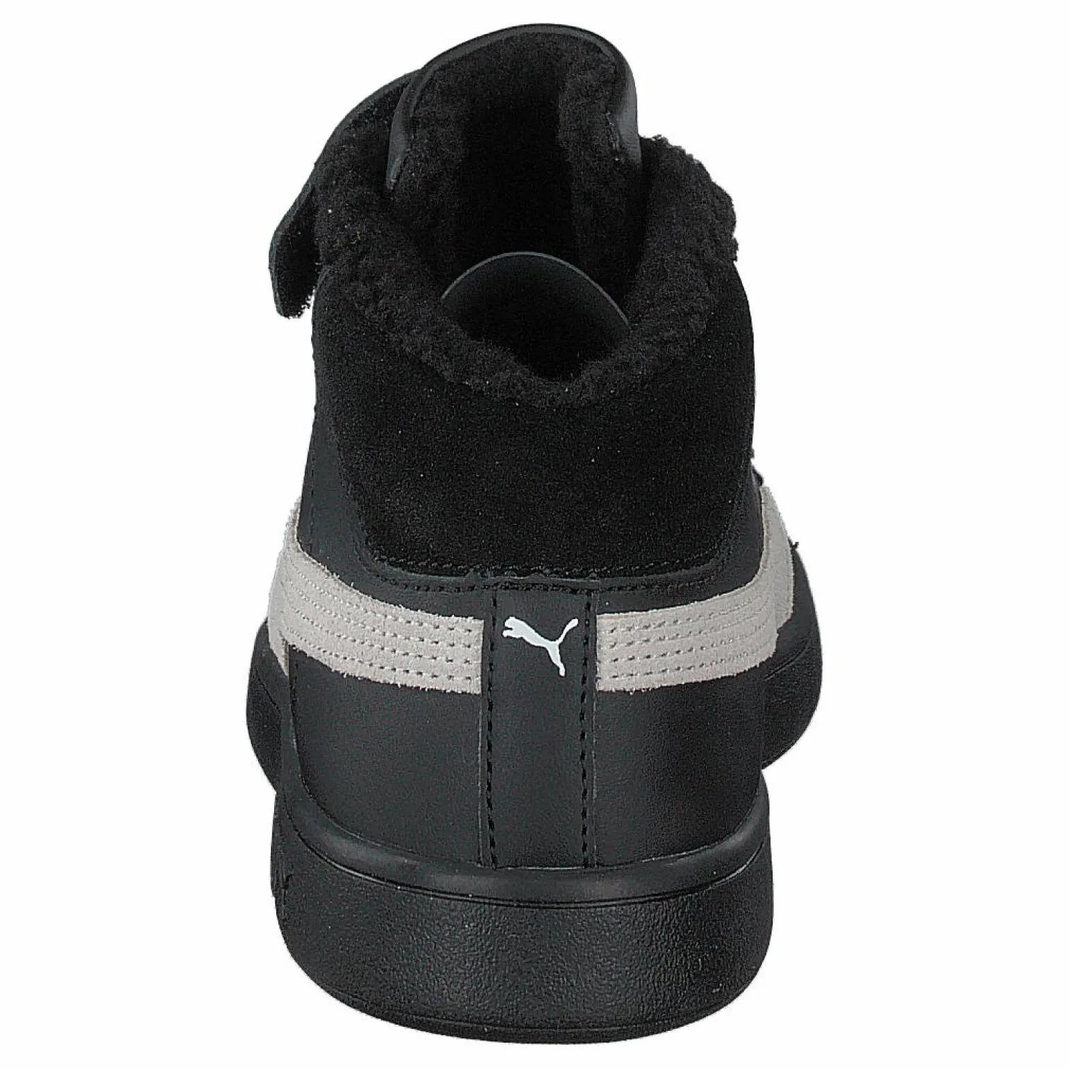 Puma Smash V2 Mid L Fur Ps Puma Black-whisper White