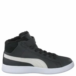 Puma Smash V2 Mid L Fur V Ps Puma Black-puma White