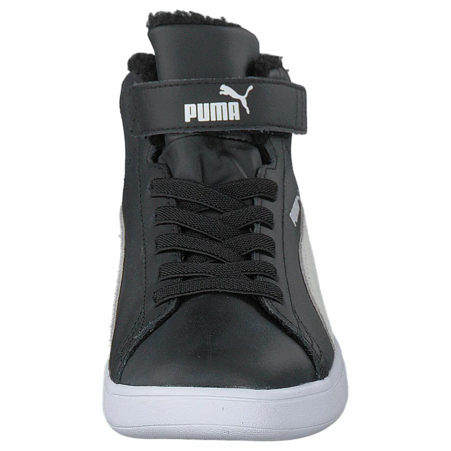 Puma Smash V2 Mid L Fur V Ps Puma Black-puma White