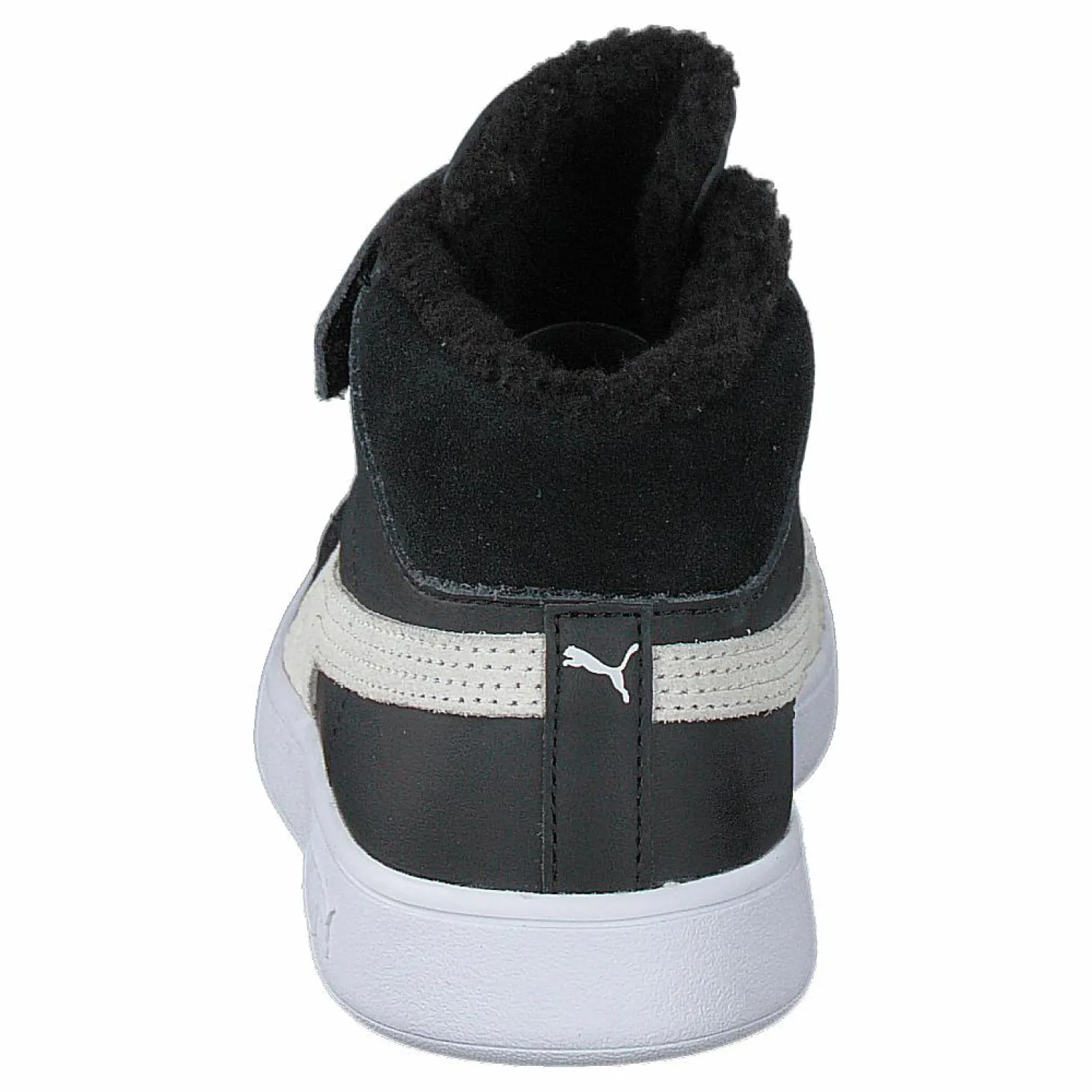 Puma Smash V2 Mid L Fur V Ps Puma Black-puma White