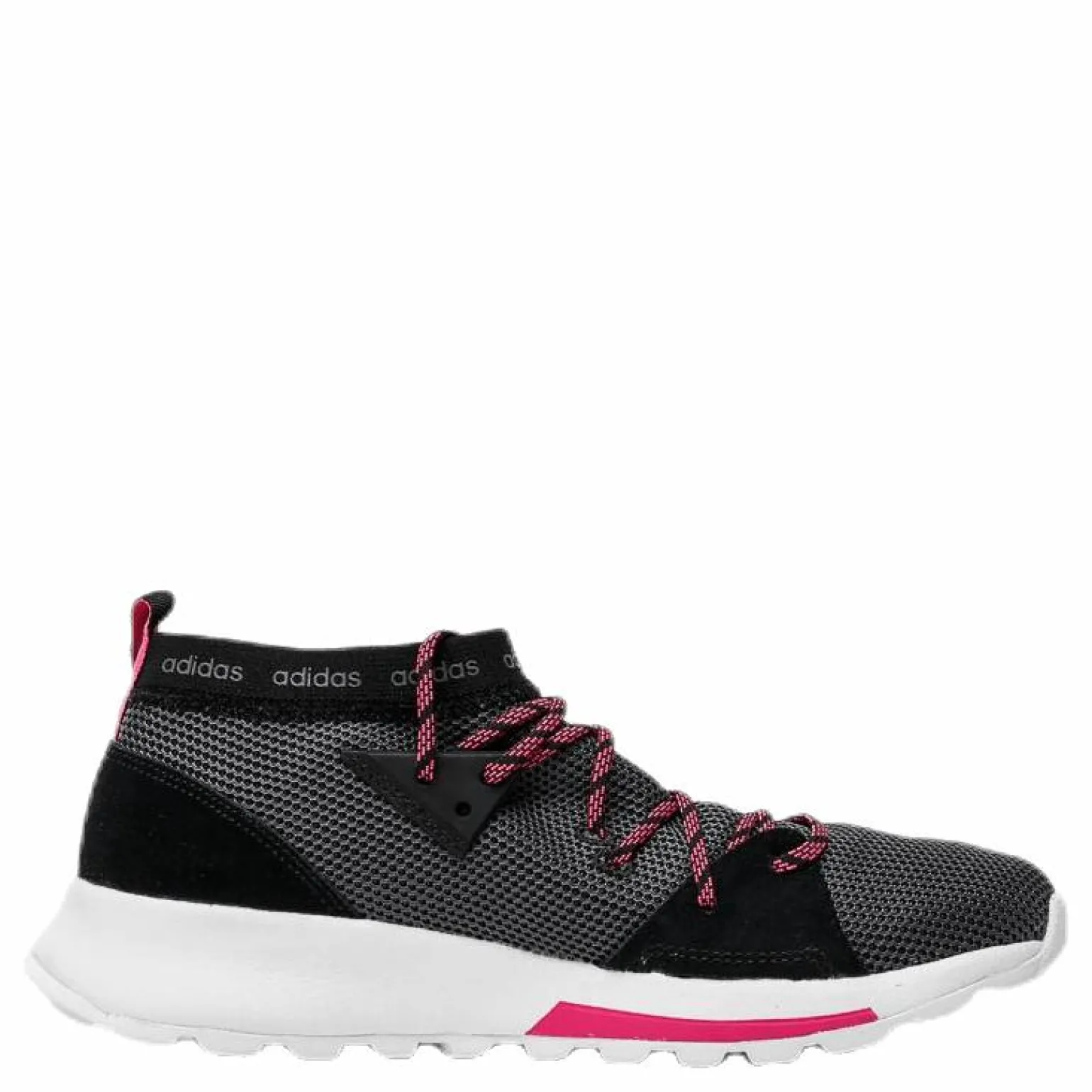 Quesa Shoes Core Black / Grey Five / Shock Pink