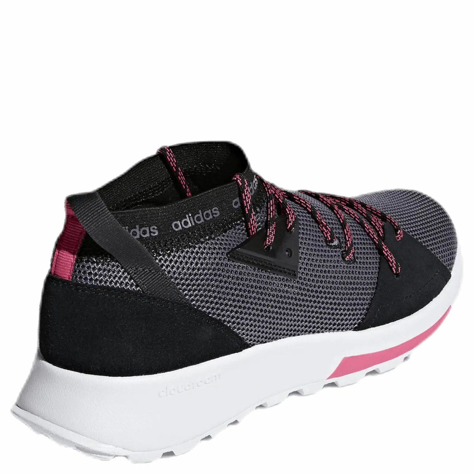 Quesa Shoes Core Black / Grey Five / Shock Pink