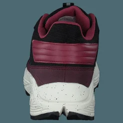 R1300 Mid Blk Spk W Burgundy-black
