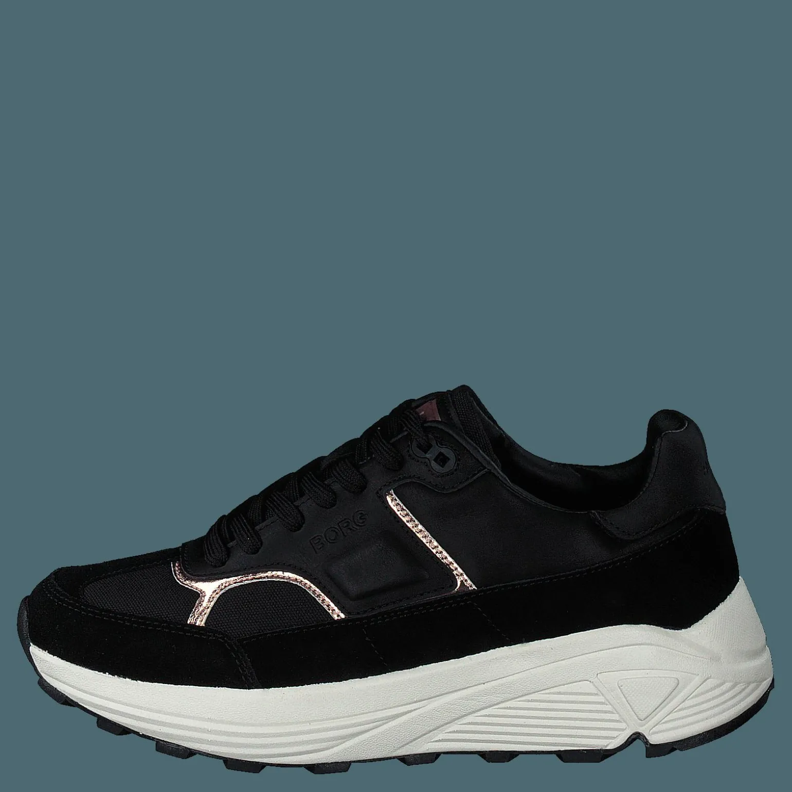 R1300 Nyl Met W Black-rose Gold