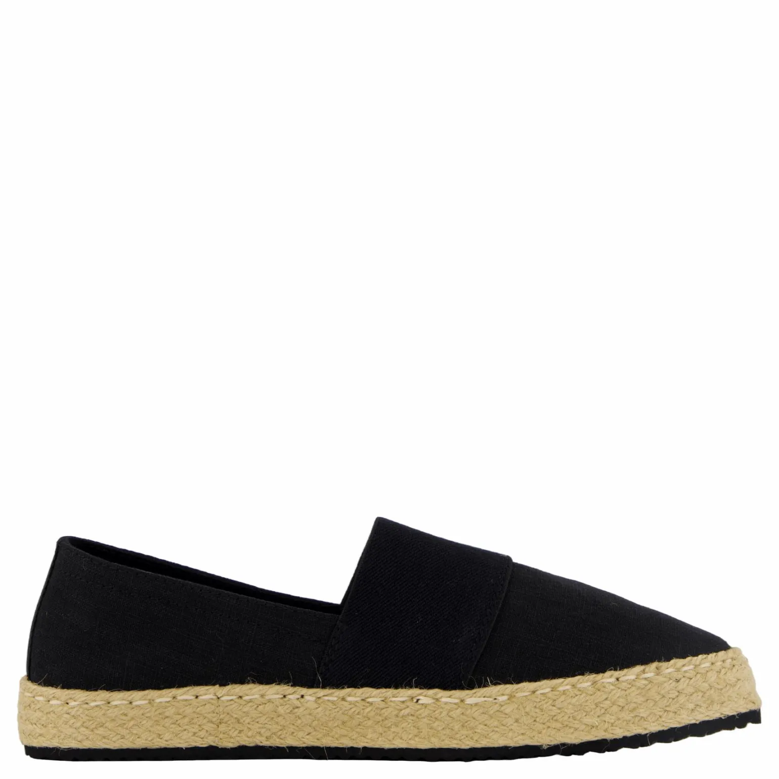 Raffiaville Espadrille Black