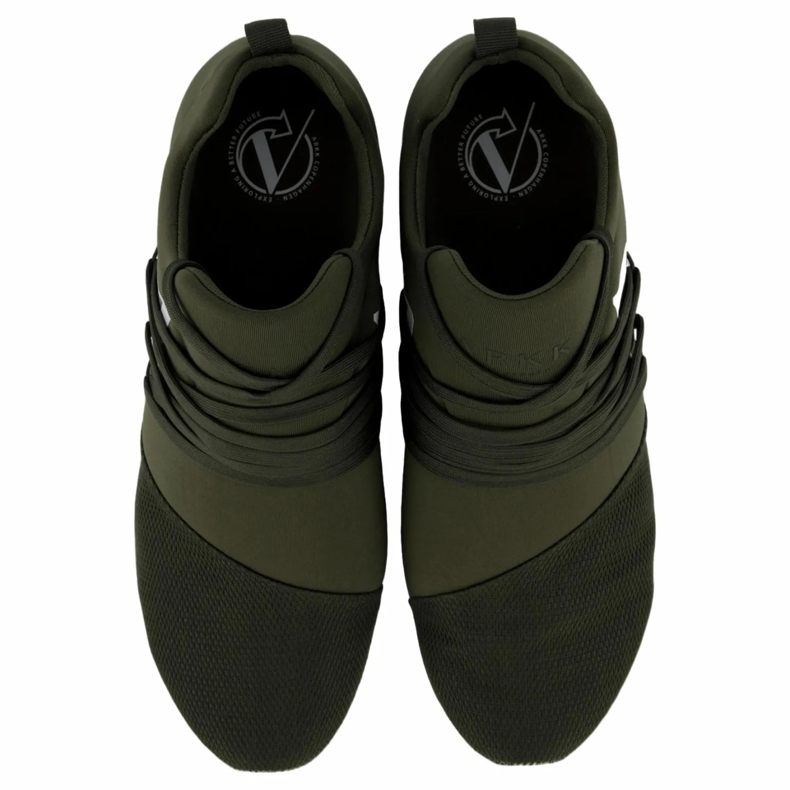 Raven Mesh PET S-E15 Dark Army White - Men