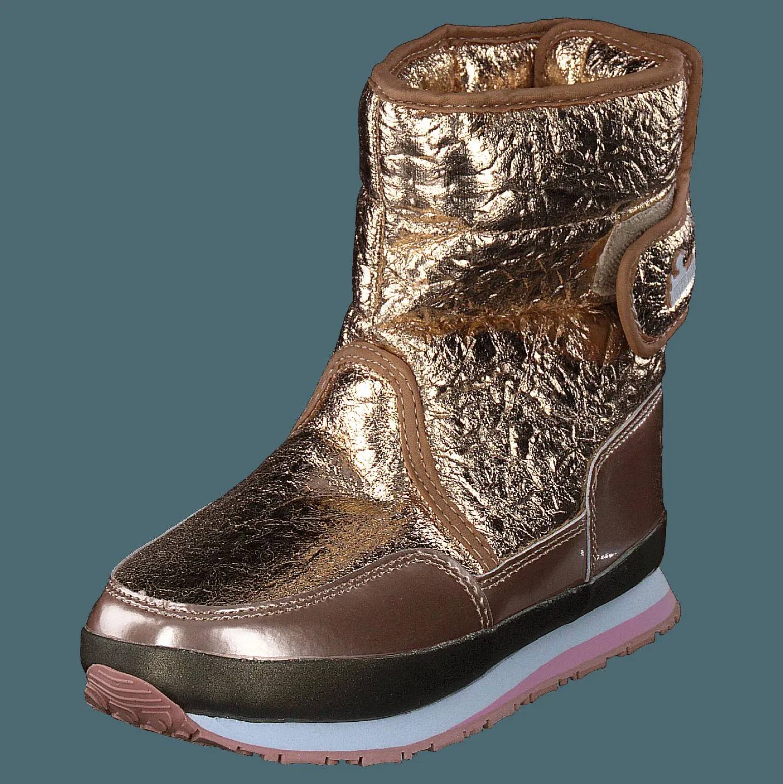 Rd Cracked Metallic Kids Rose Gold