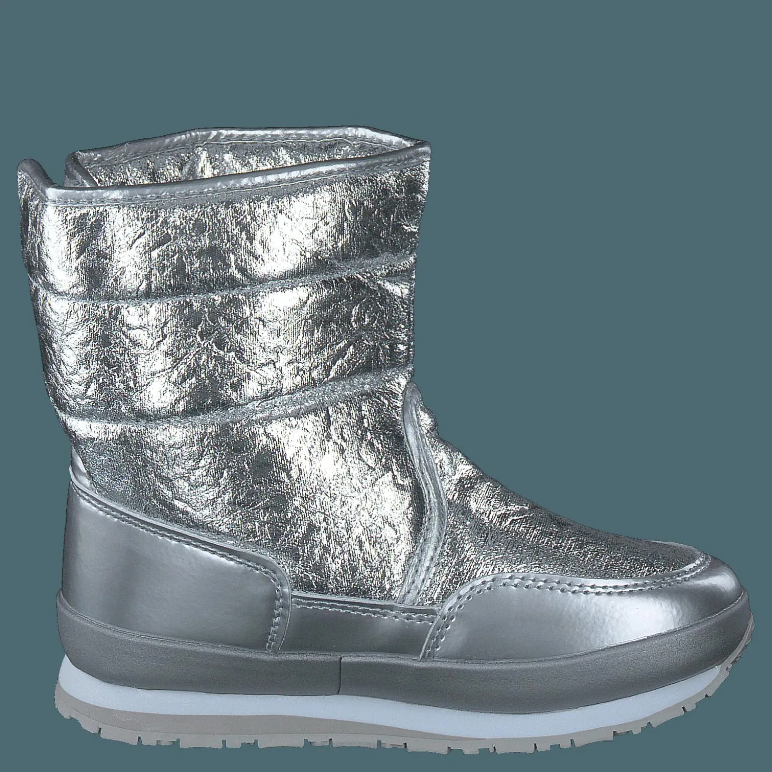 Rd Cracked Metallic Kids Silver