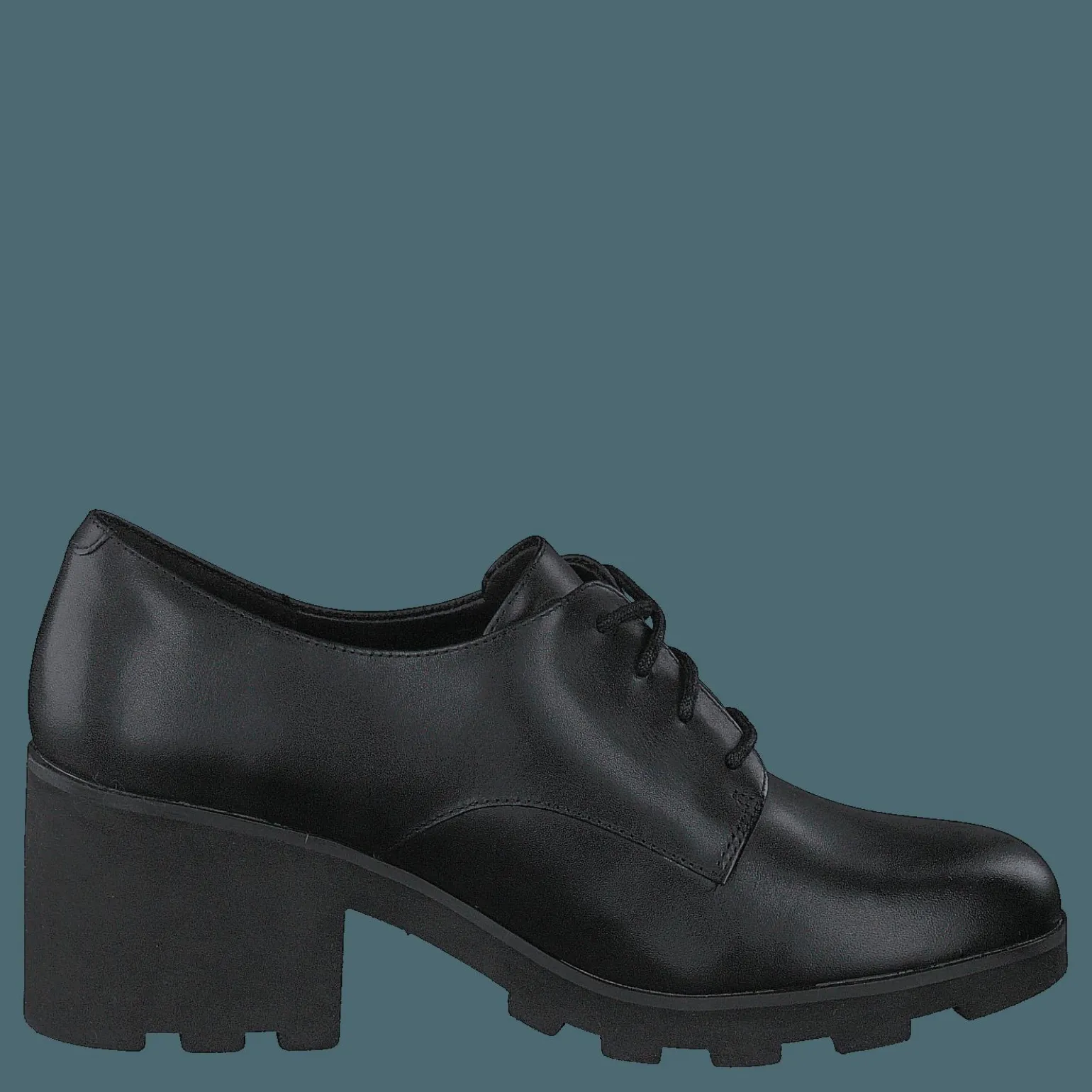 Rene Lace Black Leahter