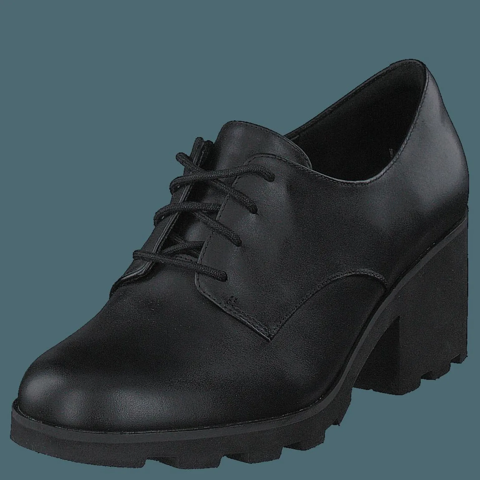 Rene Lace Black Leahter