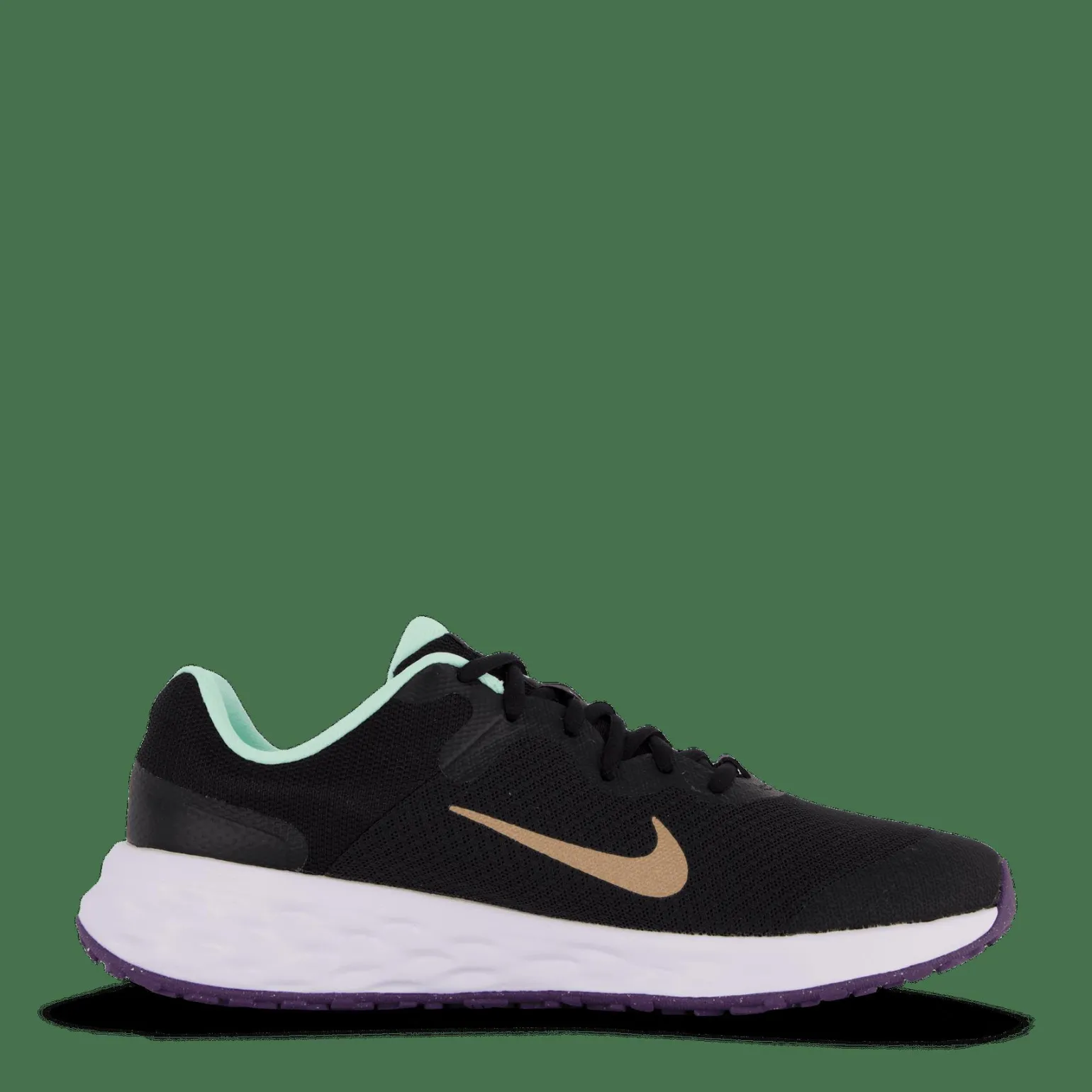 Revolution 6 GS Big kids Black/mtlc Red Bronze-mint Foa