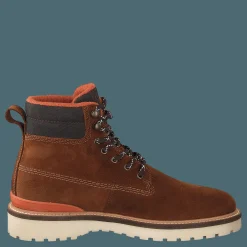 Roden  Mid Lace Boot Cognac