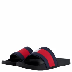 Rubber Th Flag Pool Slide Black