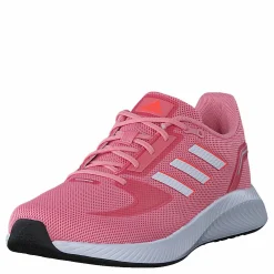Run Falcon 2.0 Shoes Super Pop / Cloud White / Solar Red