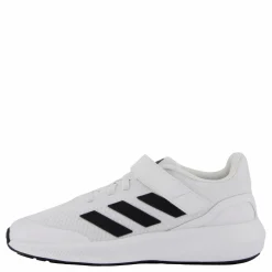 RunFalcon 3.0 Elastic Lace Top Strap Shoes Cloud White / Core Black / Cloud White