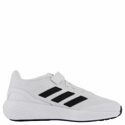 RunFalcon 3.0 Elastic Lace Top Strap Shoes Cloud White / Core Black / Cloud White