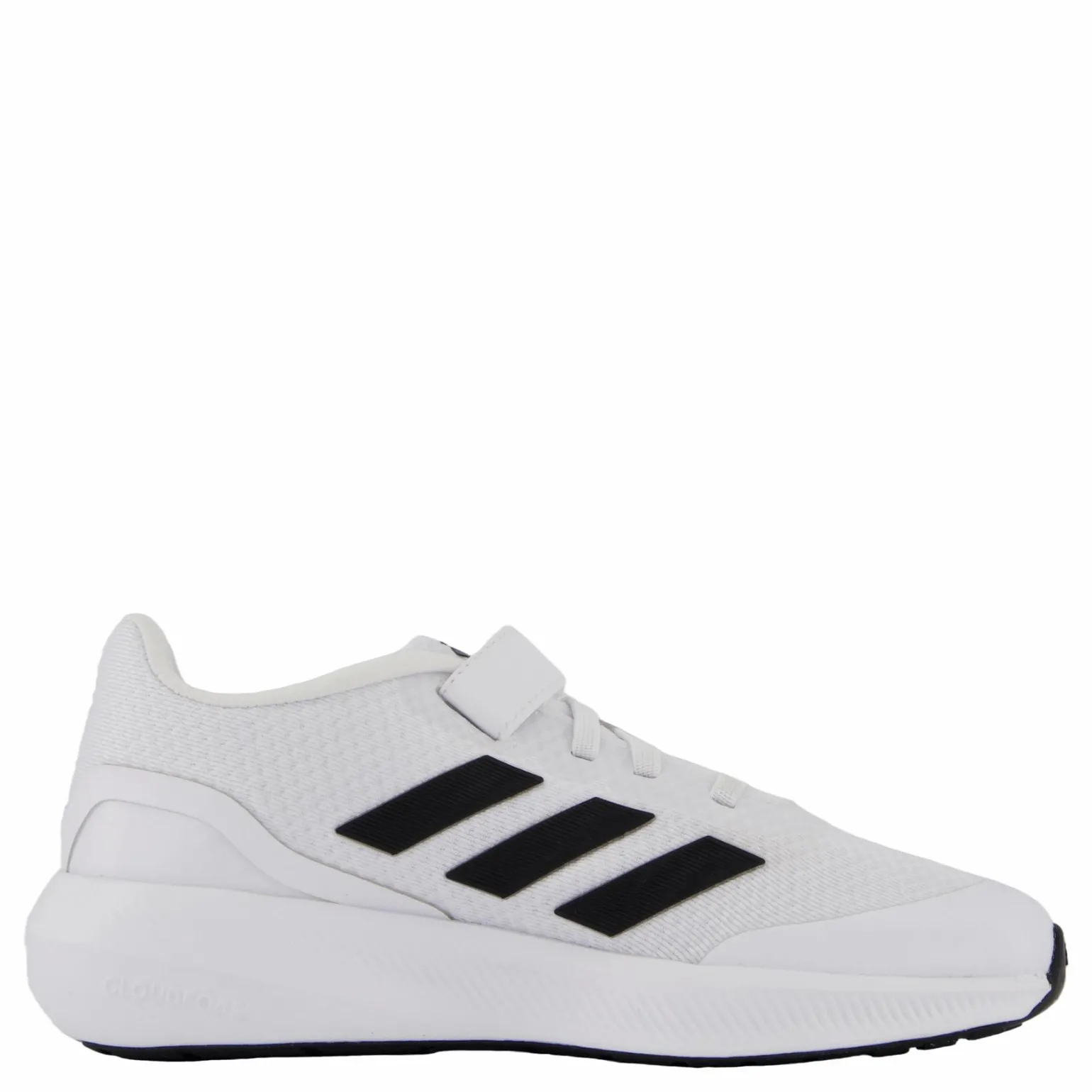 RunFalcon 3.0 Elastic Lace Top Strap Shoes Cloud White / Core Black / Cloud White