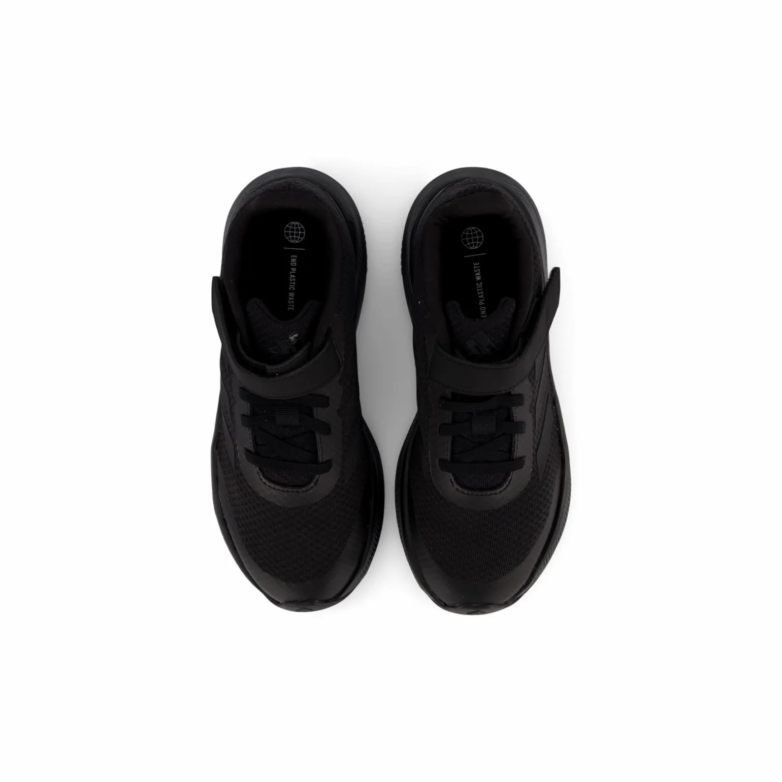 RunFalcon 3.0 Elastic Lace Top Strap Shoes Core Black / Core Black / Core Black