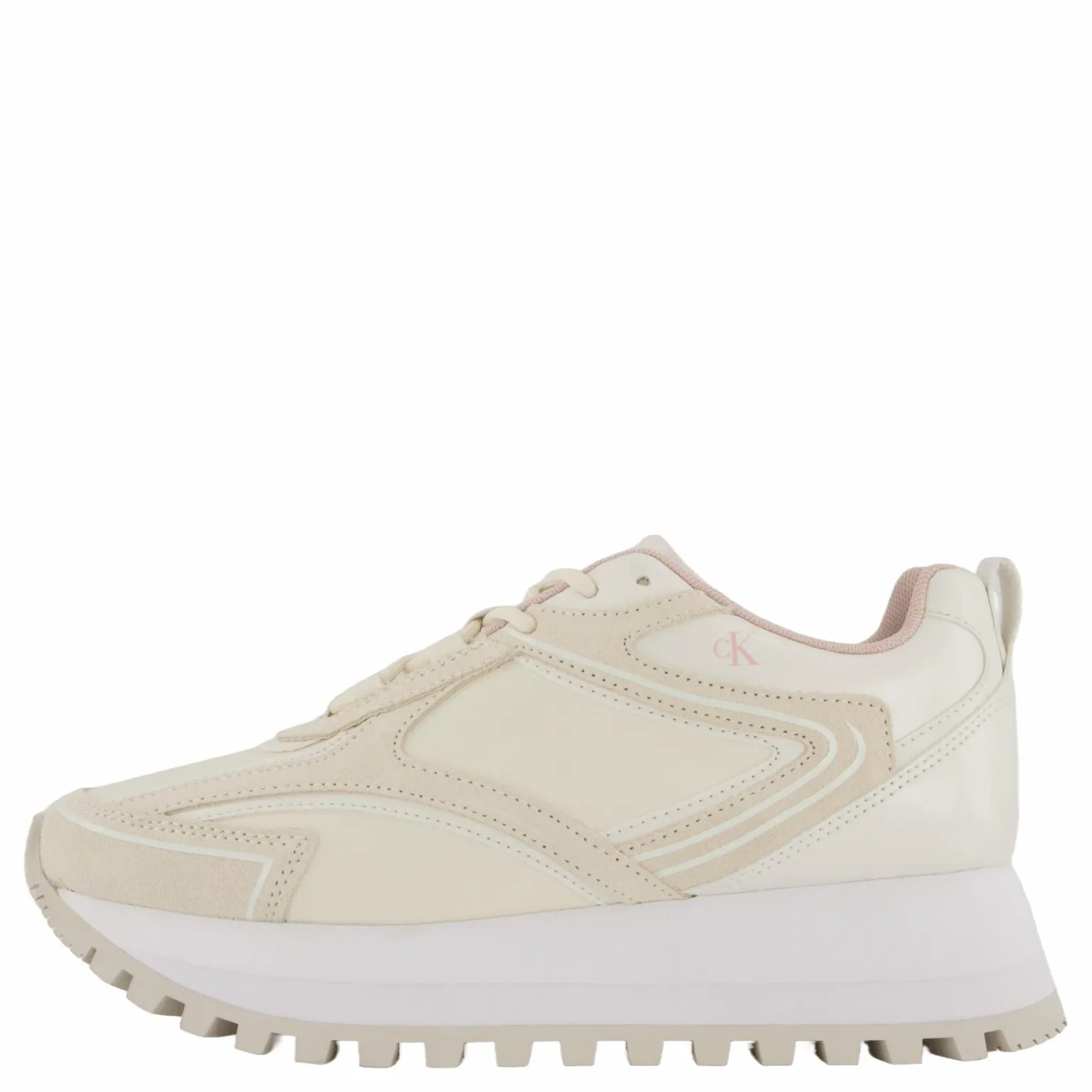 Runner Laceup Authentic Creamy White/peach Whip