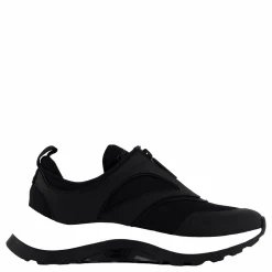 Runner Slip On W/zip Mix M Ck Black