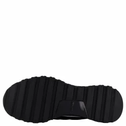 Runner Slip On W/zip Mix M Ck Black