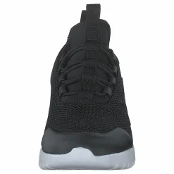 Runner Sneaker Laceup Mesh Black