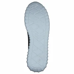 Runner Sneaker Laceup Mesh Black