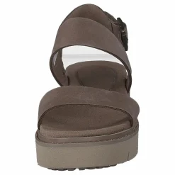 Safari Dawn 2 Band Sandal Taupe Gray