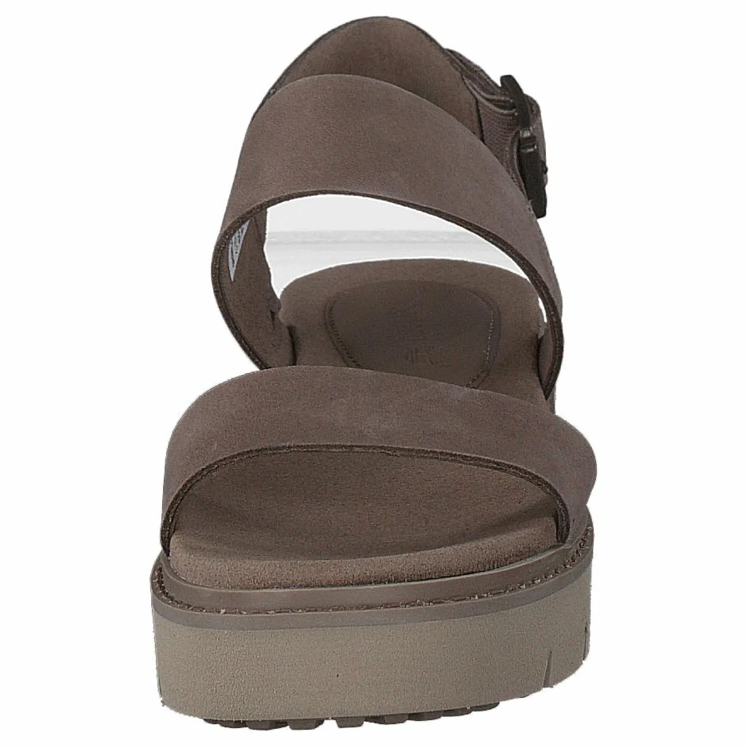 Safari Dawn 2 Band Sandal Taupe Gray