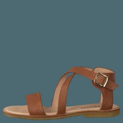 Sandal With Buckle Tan