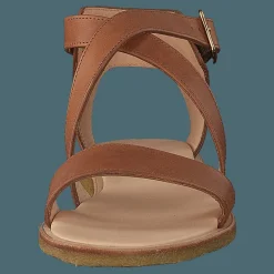 Sandal With Buckle Tan