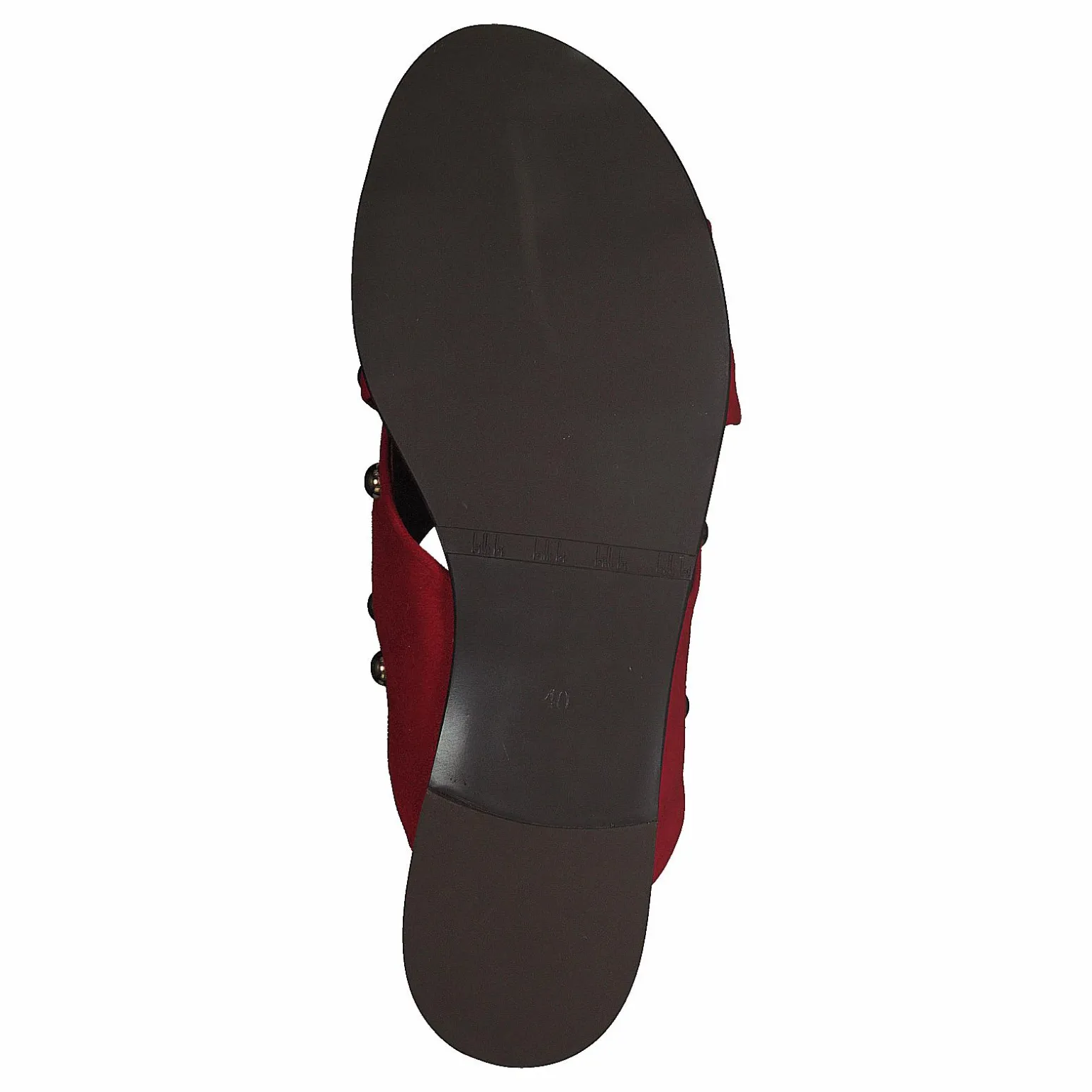 Sandals Summer Red/silver