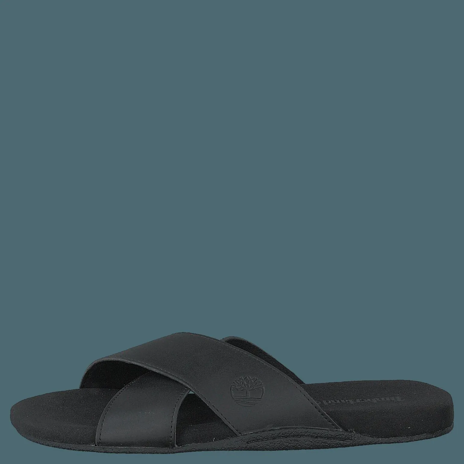Seatonbay Crossstrapslide Black Leather